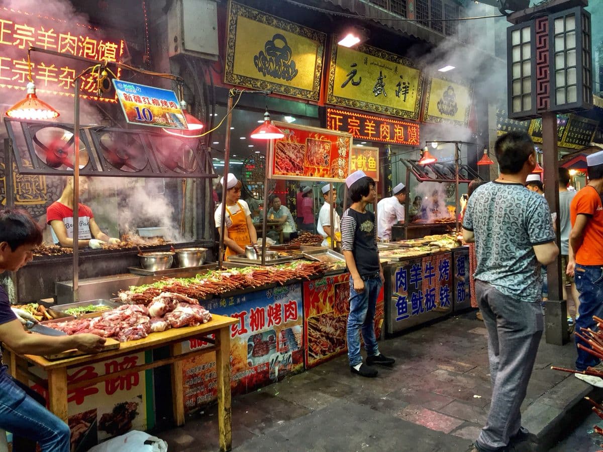 Chongren Muslim Food Street